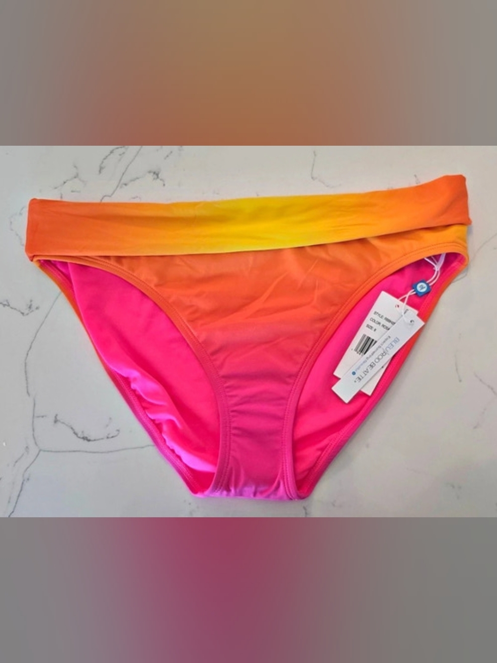 Bleu Rod Beattie Expect Rosé Color Mult Swim Bikini Bottom Women Size 8 & 14 NWT